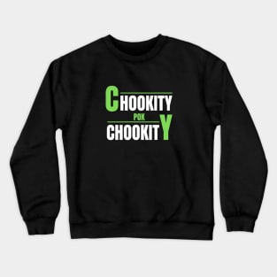 Chookity-pok mooncake lover design final space Crewneck Sweatshirt